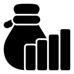 Investment line icon