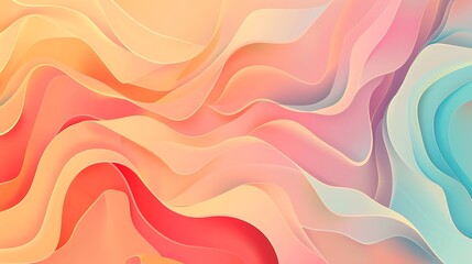 Obraz premium Abstract Colorful Swirls