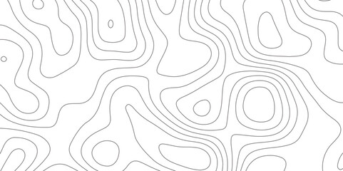 Fototapeta premium Abstract design with seamless pattern with lines topographic map. geographic mountain relief. retro topographic map. geographic contour map paper texture. terrain path isolated on a background. 