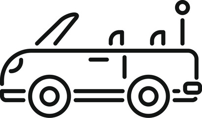 Driverless robotaxi is transporting passengers in a futuristic city