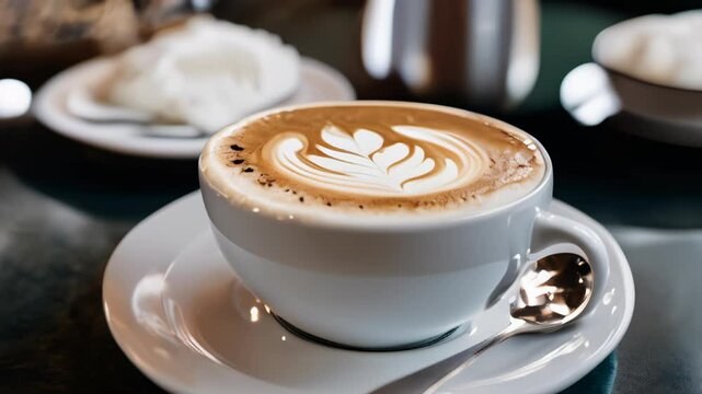  Elevate your morning with a perfectly crafted latte
