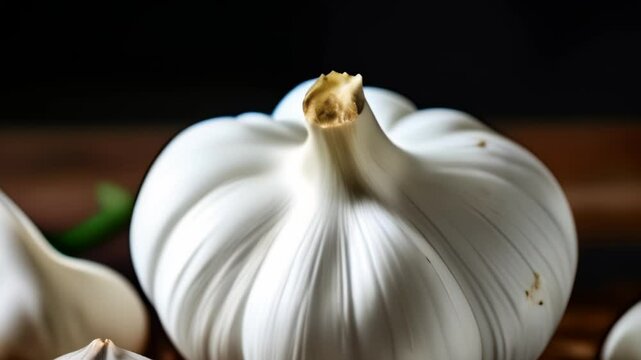  Fresh garlic bulbs ready to be used in your next culinary masterpiece