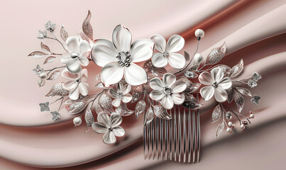 Fototapeta premium graphic advertising images focusing on beauty and hair