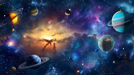 Cosmic Nebula - A Celestial Tapestry