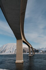 Modern Bridge Over Snowy River