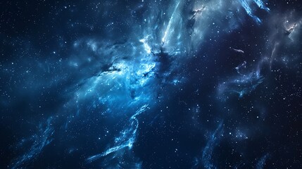 Fototapeta premium Cosmic Nebula with Stars