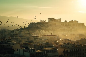 cultural erosion due to mass tourism sites or overcrowded heritage landmarks, natural lighting and minimalist urban settings, loss of authenticity and cultural identity