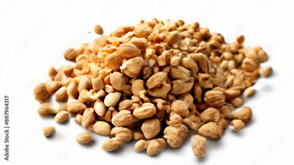 Wall mural  A pile of roasted cashews ready to be savored