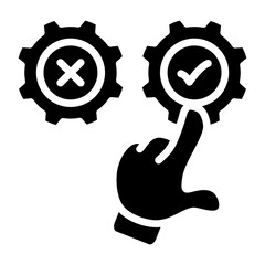 Decision Making Icon For Design Element
