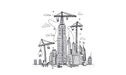 engineering and construction concept.