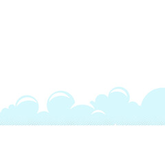 Cloud Comic Footer