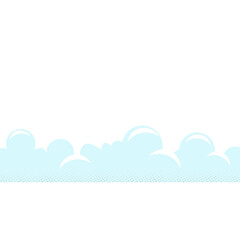 Cloud Comic Footer