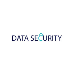 The information security logo is inspired by the phrase data security plus a padlock, suitable for your company which operates in the IT security sector.