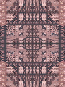 Nude Skin color backdrop. art pattern. Artistic light Tiles. Textured background. Ornate illustration. Strokes and Lines. Symmetric