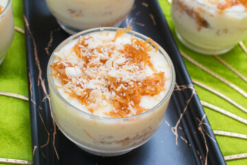 Creamy Malai Seviyan made with rabdi and sevai in the special occation or eid . Vermicelli Dish