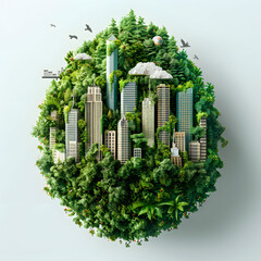 business  green strategy concept