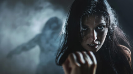 Fototapeta premium International Day of Nonviolence. victims of domestic violence. domestic violence