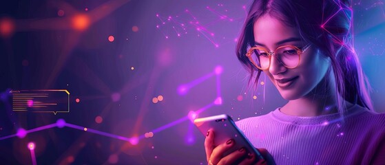A targeted SMS marketing campaign with personalized offers and discounts, highlighting effective mobile marketing in a direct and engaging style