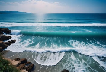 Beautiful sea beach photo