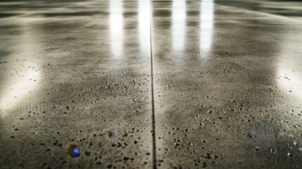 Abstract Concrete Texture with Light Reflections.