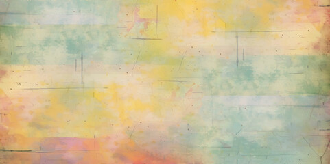 Grunge overlay textures with dust grain paint on colorful background. Colorful gradient grunge background.