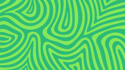 Green wave pattern background. Vector illustration background