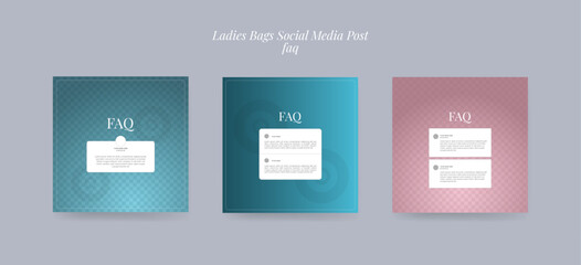 handbag social media post, instagram post for e commerce and online shop, eps vector illustration
Set of instagram post for e-commerce, handbag, clothes social media post eps vector i