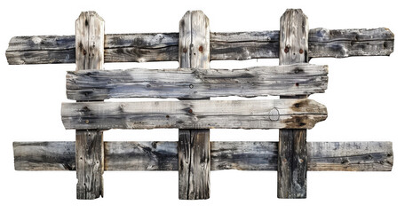 Rustic Wooden Fence