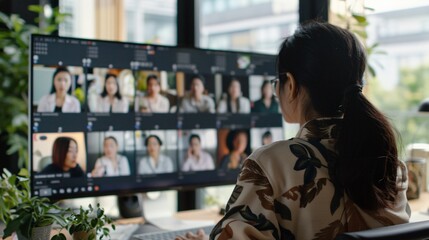 Virtual Collaboration AI Driven Innovation in Remote Business Practices