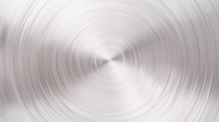 Fototapeta premium Abstract silver Circular Motion Background with Metallic Texture and Soft Gradient