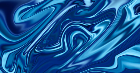 Fototapeta premium Blue lightness liquid abstract background creating a vibrant liquid-like pattern.