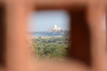 Fototapeta premium Taj Mahal The world heritage Site 