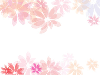 floral background with flowers