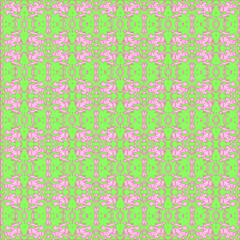 seamless pattern with flowers