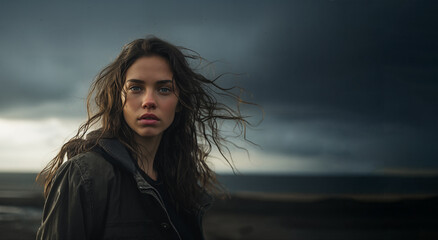 Fototapeta premium portrait of a woman