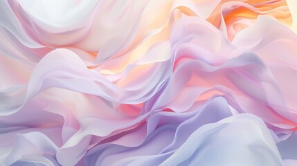Fototapeta premium Abstract Pink and Purple Wavy Background.