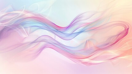 Fototapeta premium Abstract Pink and Blue Swirling Background.