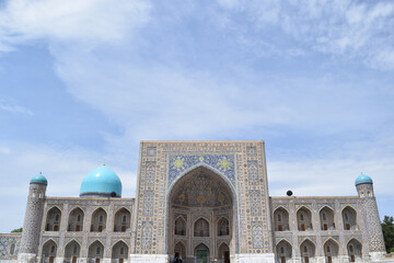 Tilya-Kori Madrasah, Registan, Samarkand, Uzbekistan