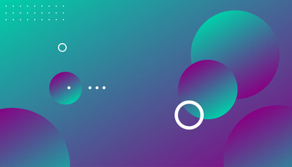 Abstract green gradient background. vector design concept. Decorative web layout or poster, banner
