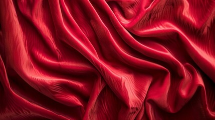 Obraz premium a red cloth