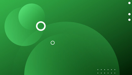 Abstract green gradient background. Modern concept for graphic design, background, poster, Vector illustration
