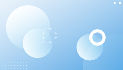 Abstract blue background. Vector template minimalist poster, pop art flyer, print, web banner
