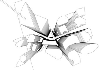 abstract architecture background