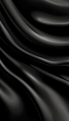 Obraz premium Black Silk Abstract Background