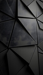 Geometric Black Background