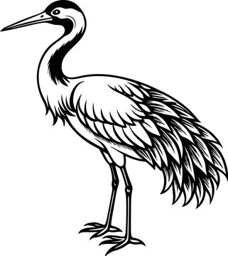 recommend clip art: Crane Silhouettes