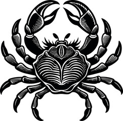 Crab Silhouette