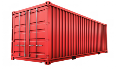 Red Shipping Container