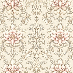 seamless pattern with flowers
