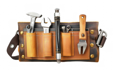 Tool Belt with Various Tools